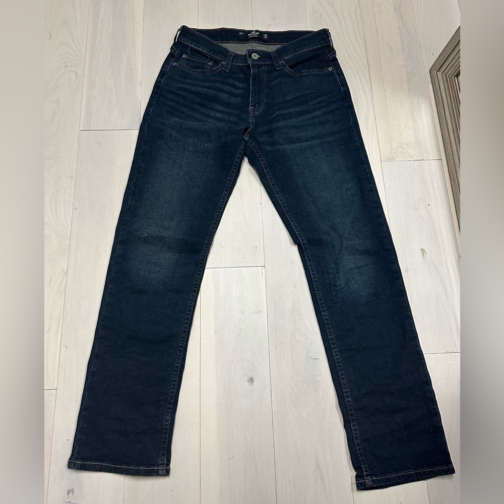 Hollister Women’s Deep Indigo Straight Jeans